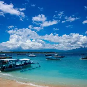 beach, sea, sky, natural, lombok, nature, indonesia, scenery, beautiful, landscape, water
